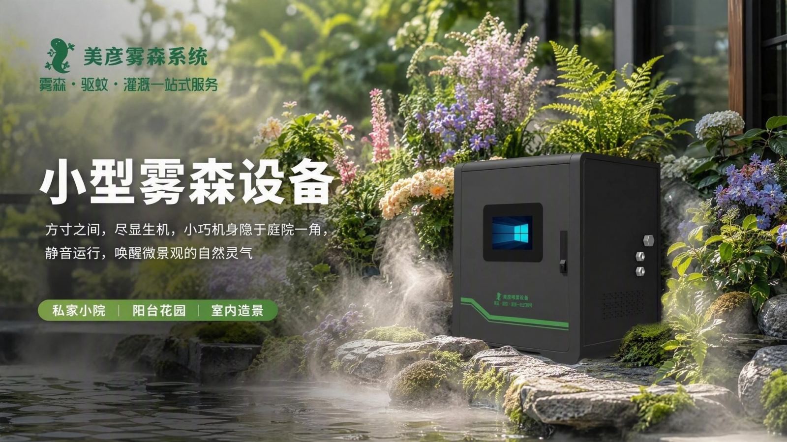 铜陵花园庭院驱蚊系统